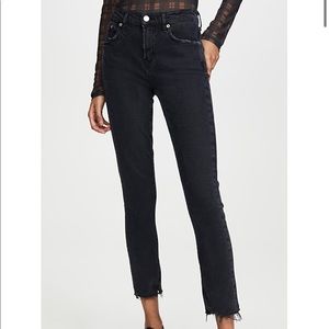Agolde Toni Mid Rise Straight Jeans